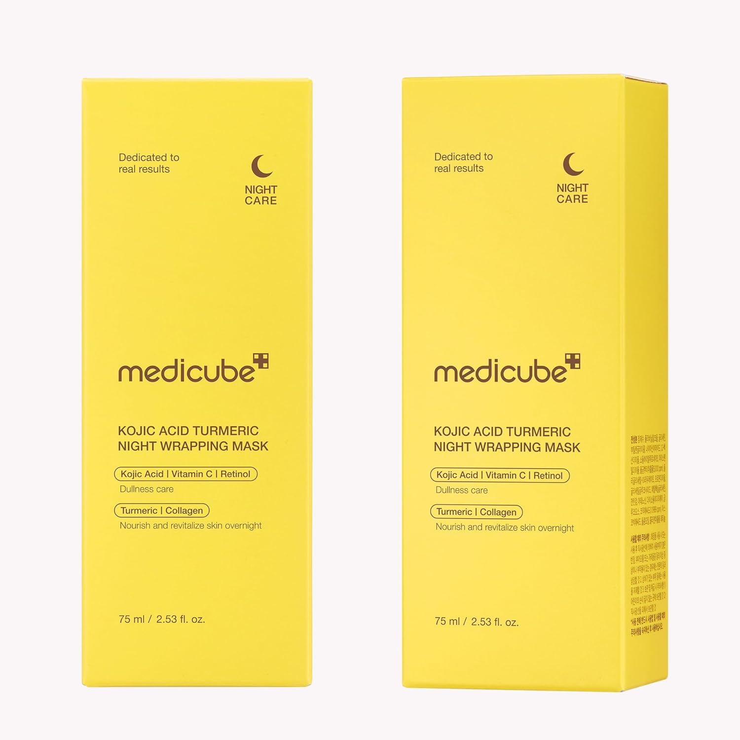 Medicube Kojic Acid Turmeric Overnight Wrapping Mask – Refines, Brightens, and Restores a Calm, Radiant Complexion